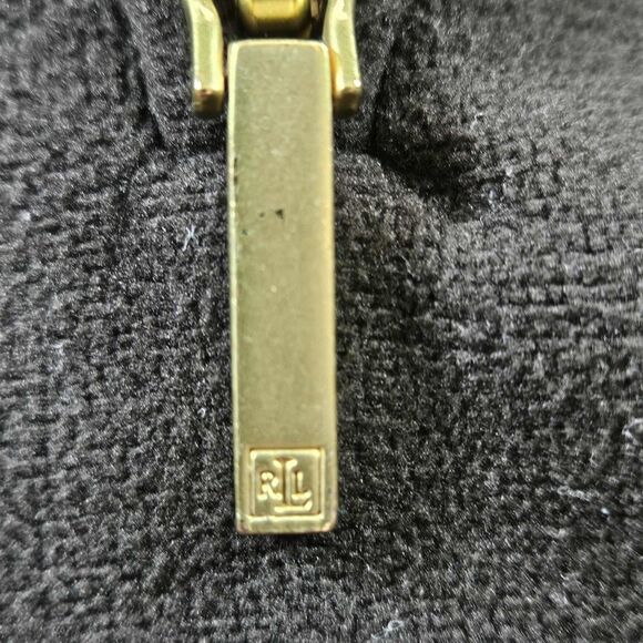 Lauren Ralph Lauren 3X Brown Fleece Pullover Suede Womens Top - Picture 10 of 10